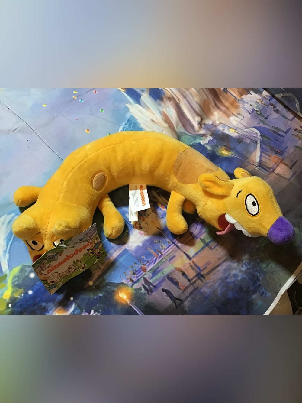 Nickelodeon 2018 cat dog plush toy -NWT